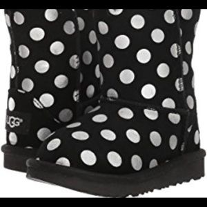 Girls Polka Dot Uggs